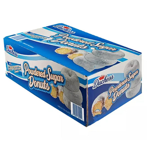 Mini Powdered Sugar Donuts, 3 oz -12 pk